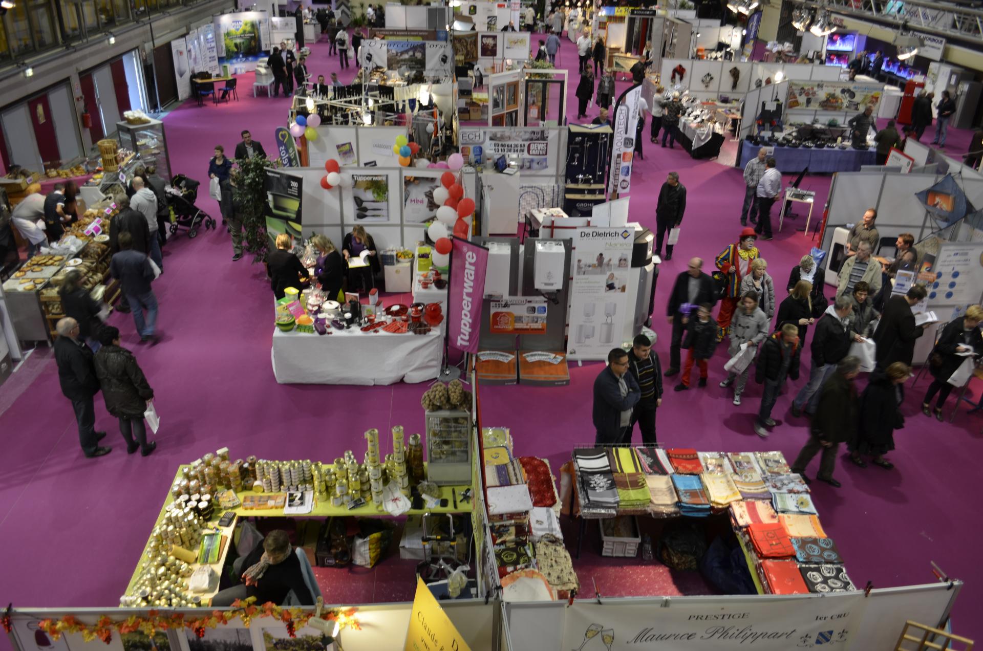 Le Salon du commerce réunit tous les ans quelque 80 exposants aux alentours de la Toussaint.