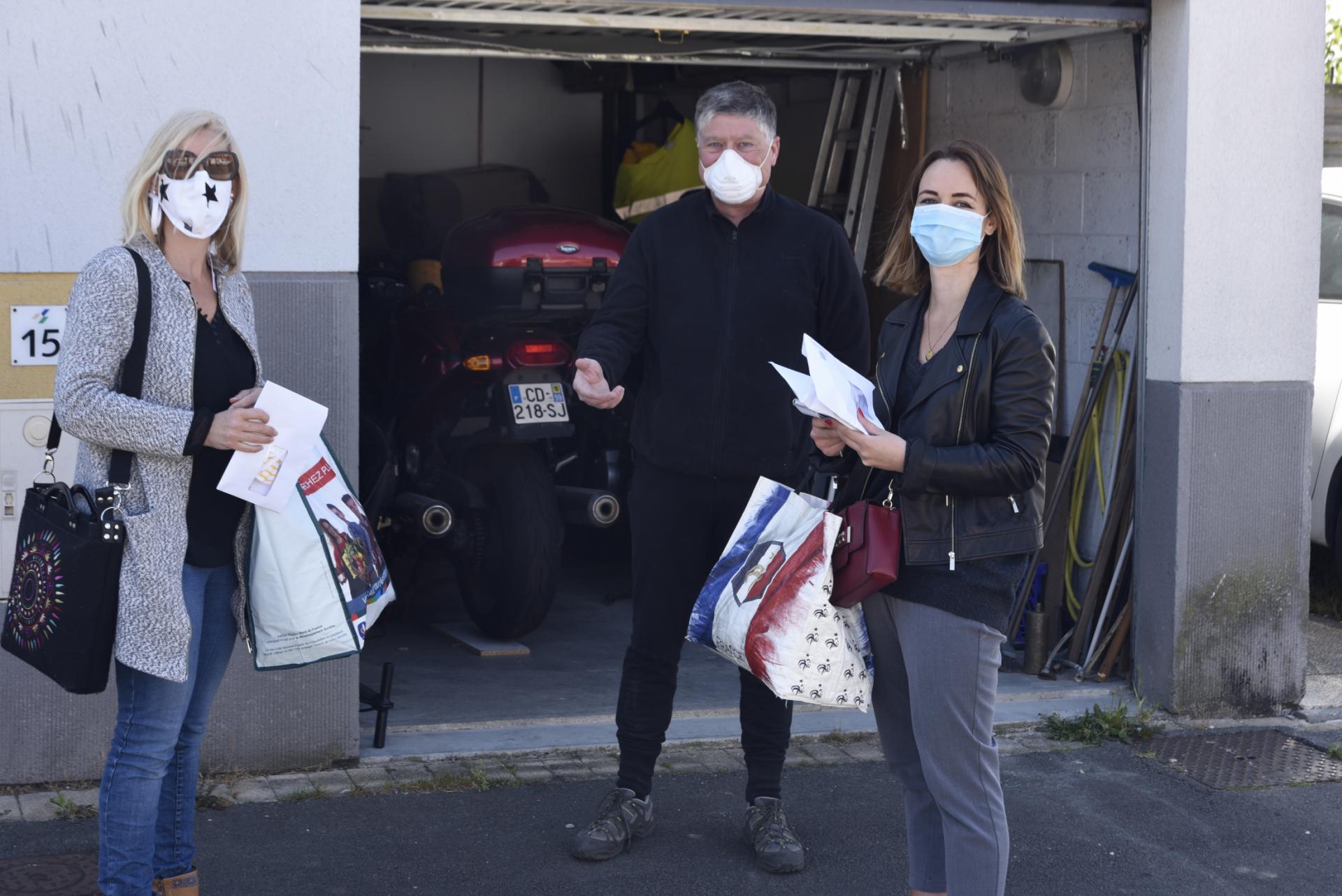 Distribution des masques
