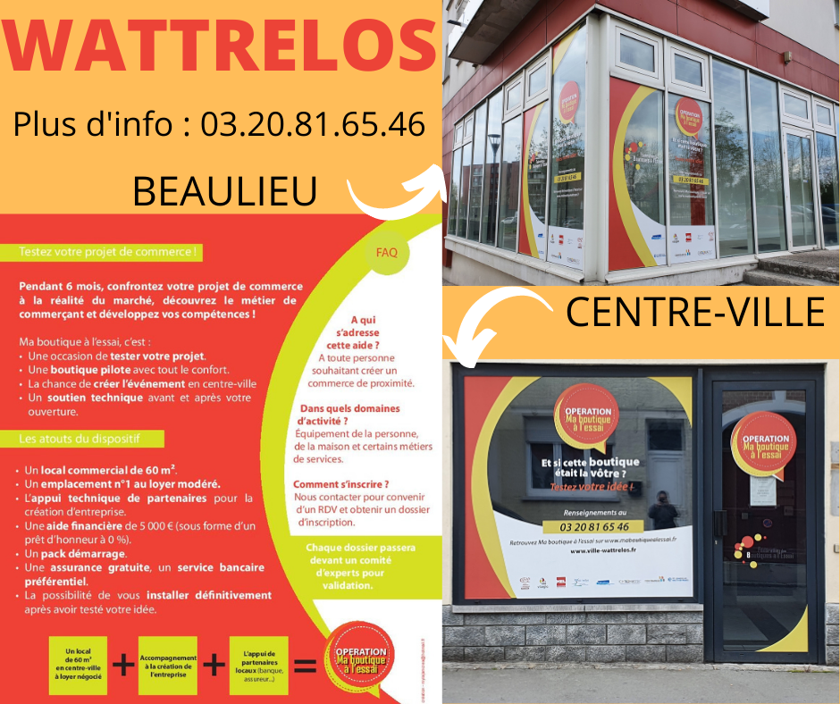 Boutique à l'essai cellules
