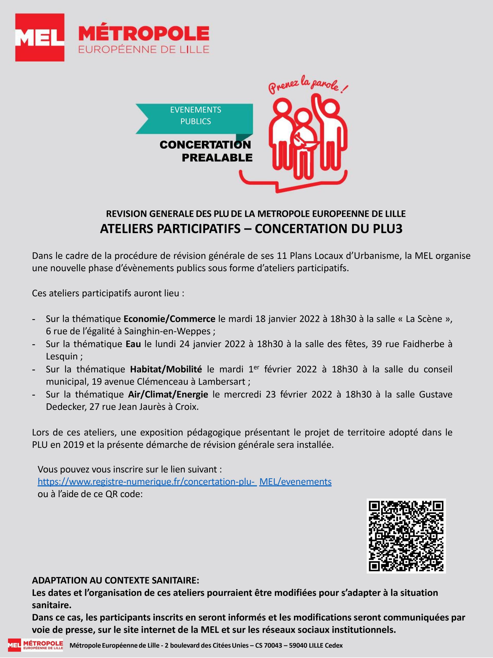 Ateliers PLU3