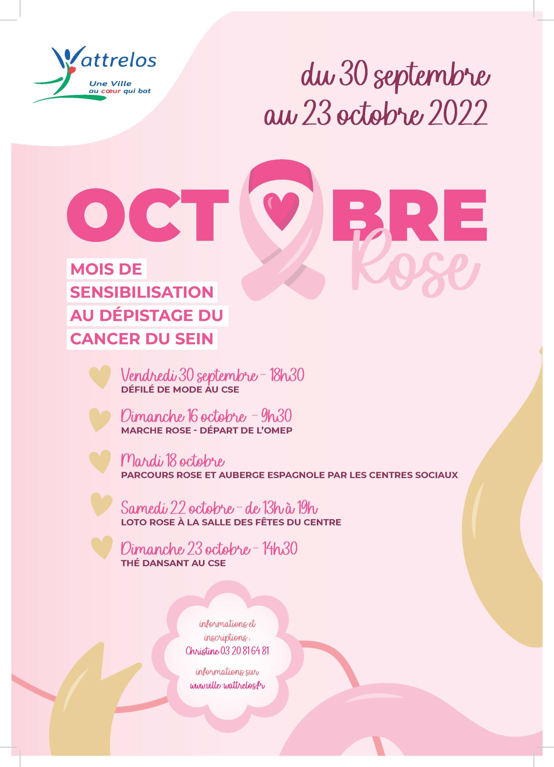 Octobre Rose 2022 affiche