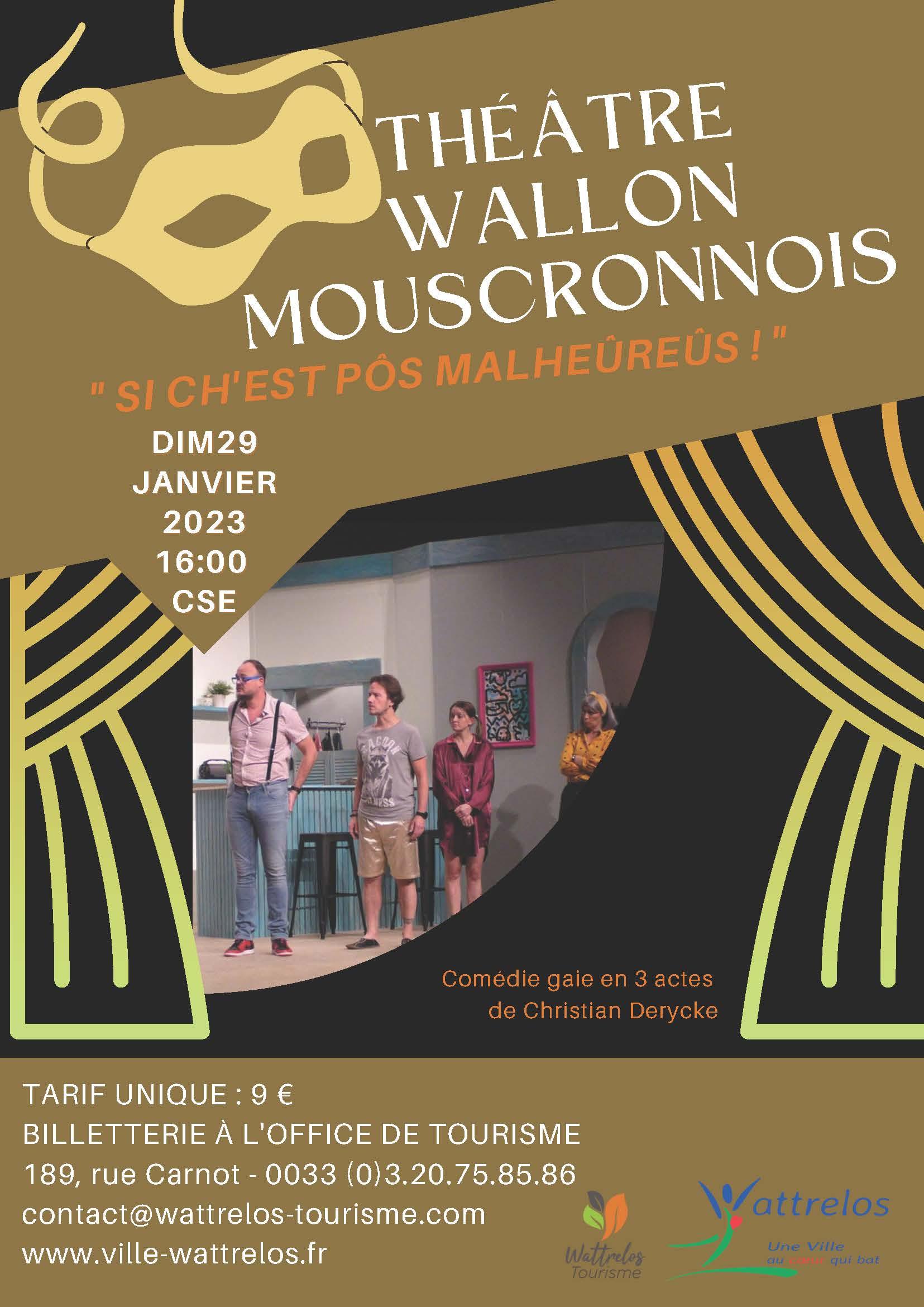 Théâtre Wallon Mouscronnois 2023