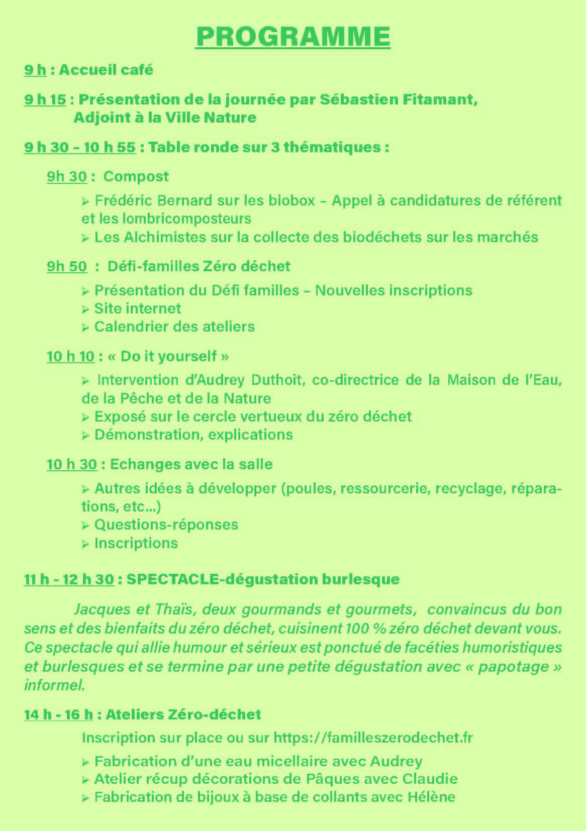 Objectif Zéro Déchet 25 mars 2023 (2/2)