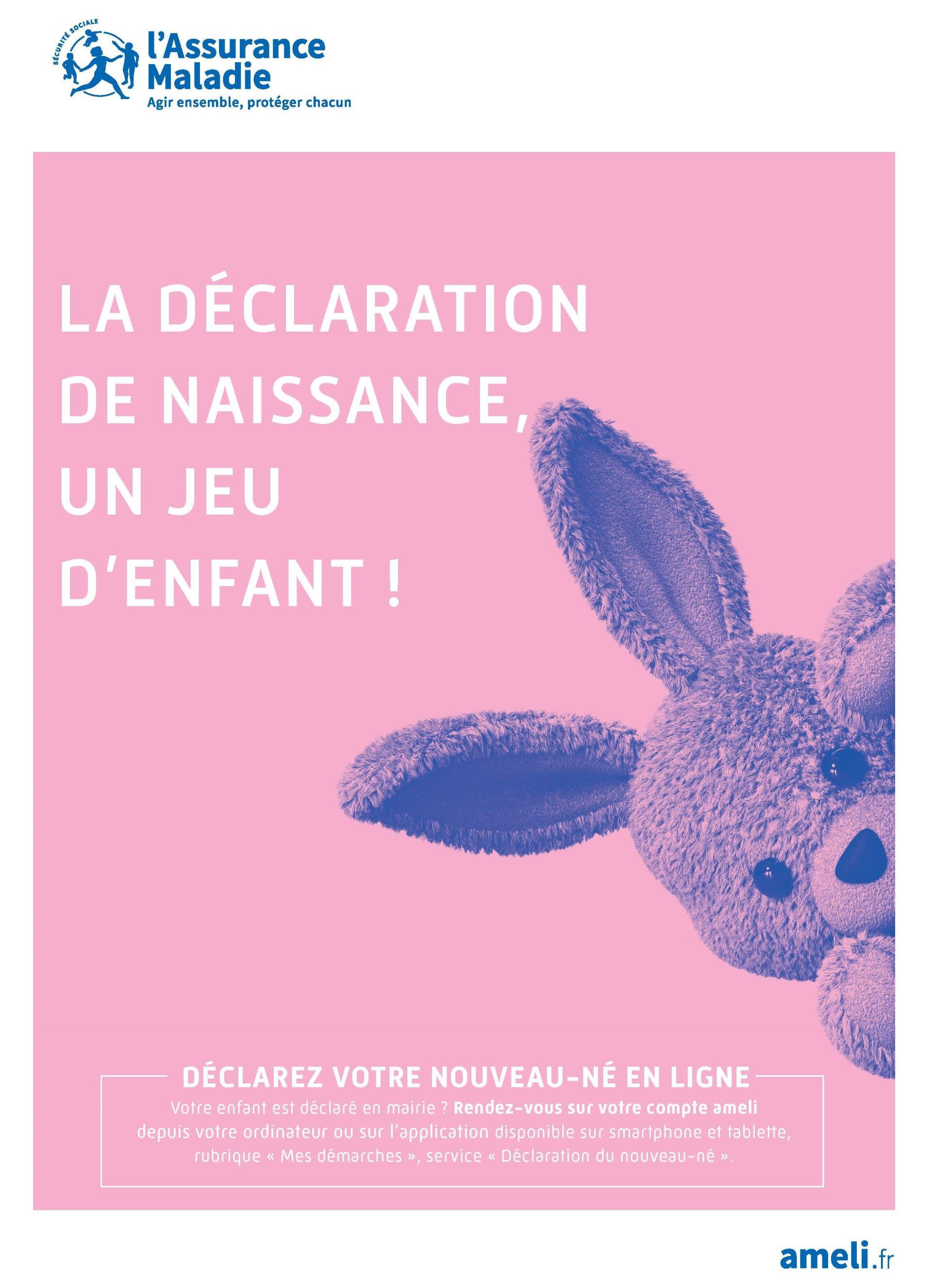 Déclaration de naissance en ligne