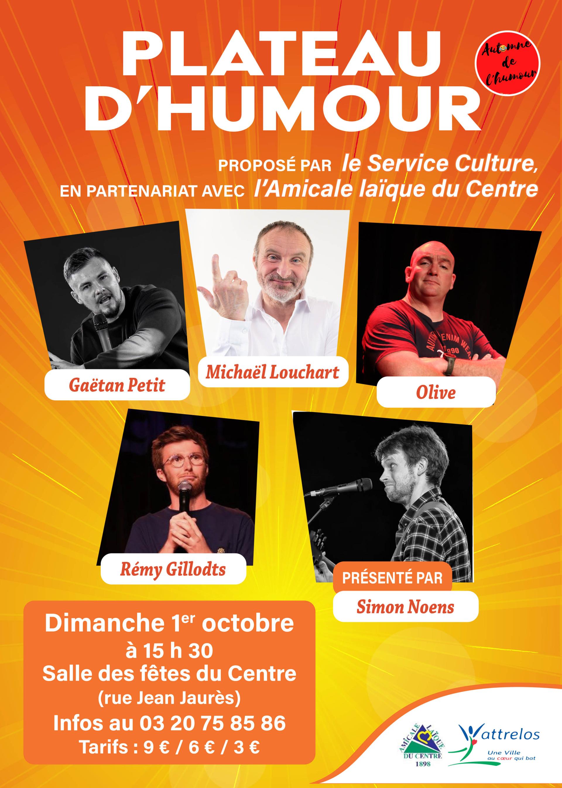Scène ouverte dans le cadre de L'Automne de l'humour