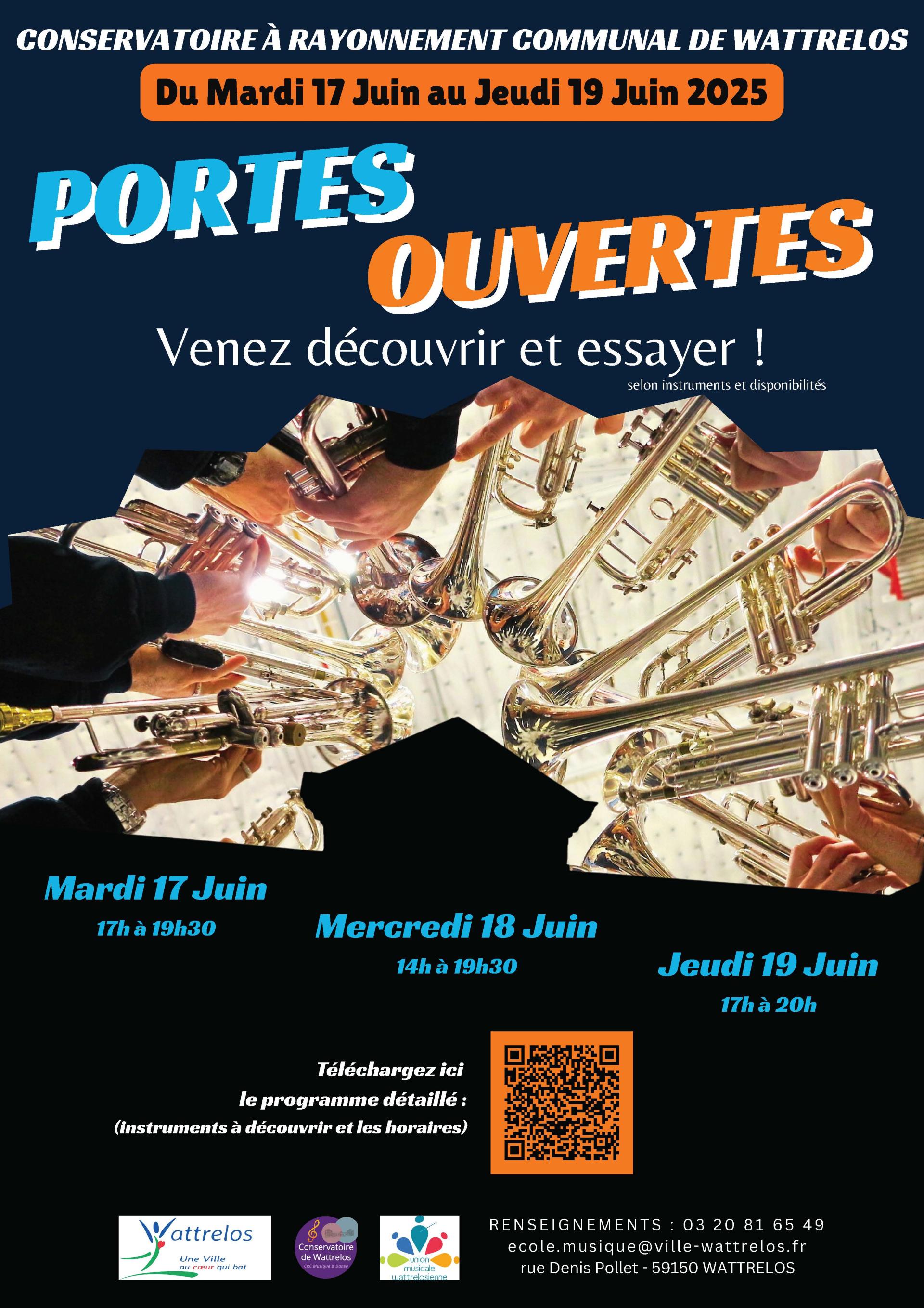 Portes ouvertes 2025 - Affiche générale