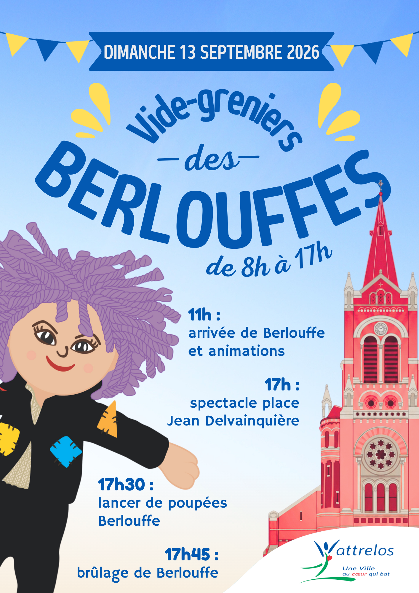 Affiche fête des Berlouffes 2026